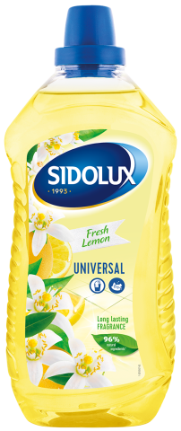 Sidolux Soda Power čistič PVC, dlažba 1l Svěží citron